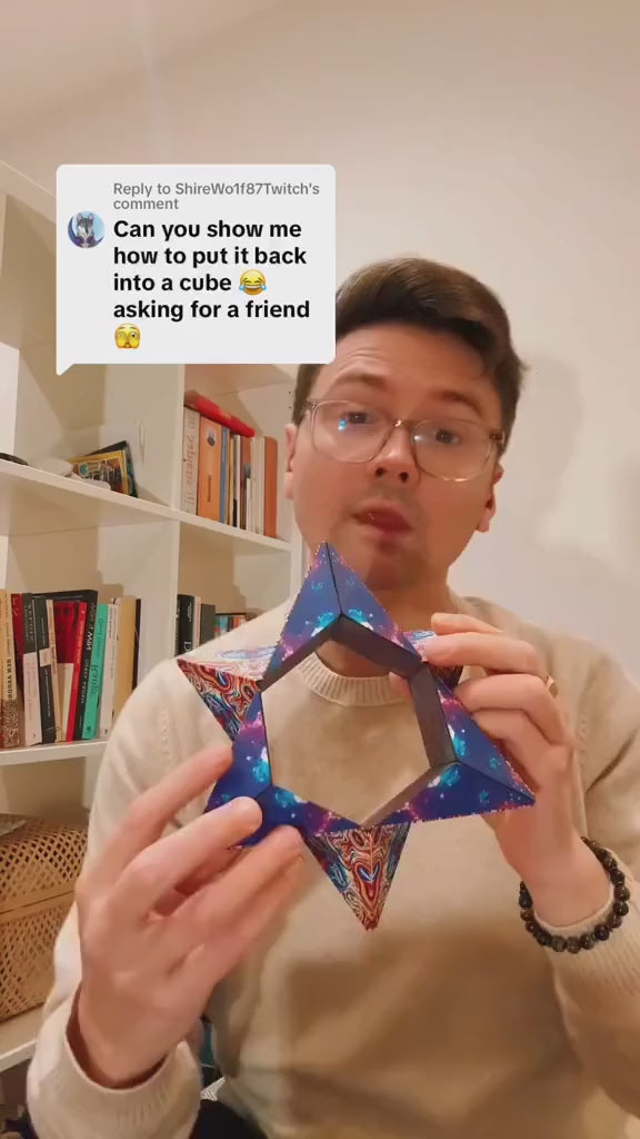 Changeable Magnetic Magic Cube