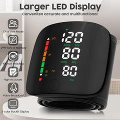 Wrist Blood Pressure Monitor