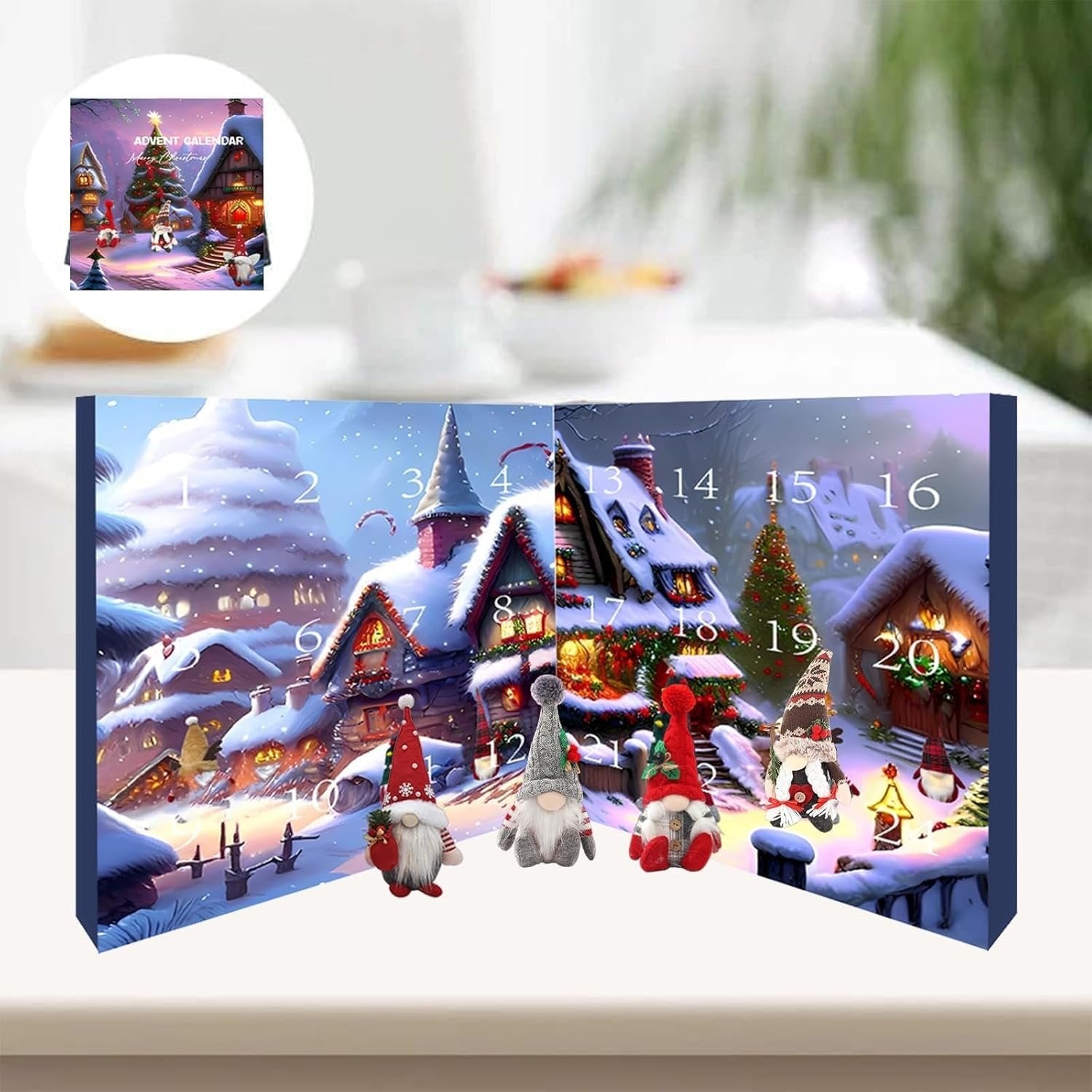 Christmas Gnome Advent Calendar