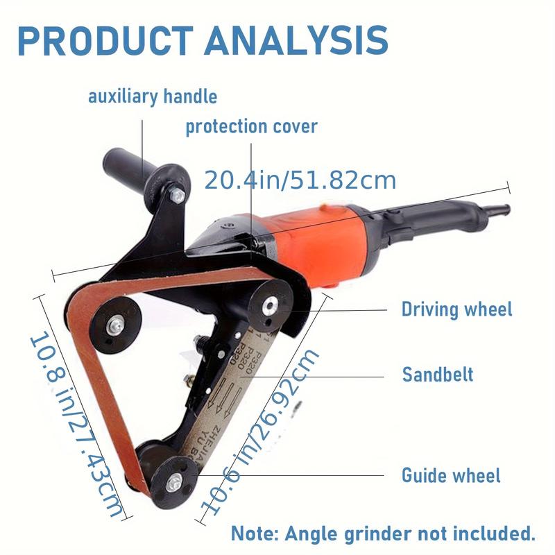 Belt Sander Adapter for Angle Grinder